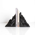 Mountain-Shaped Bookend Supports