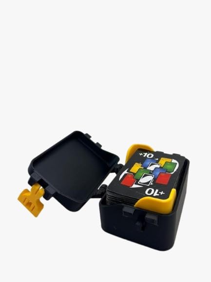 UNO No Mercy Game Cards Case, Card Storage Box with Colorful Design