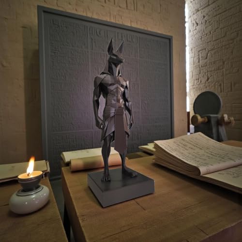 Anubis Statue Sculpture – Egyptian God Inspired Figurine