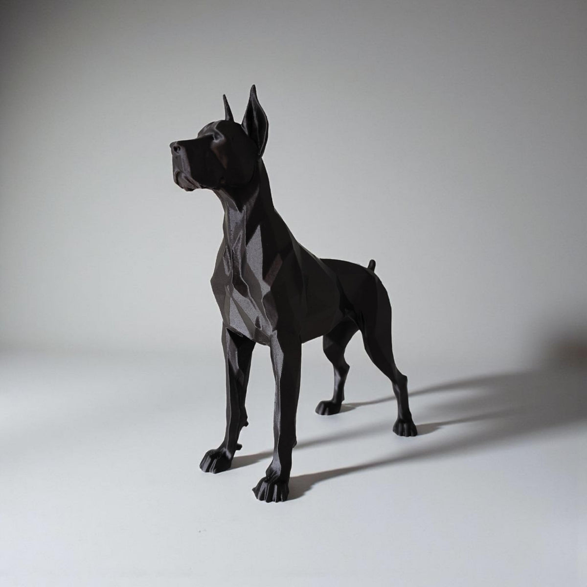 Elegant Great Dane Dog Sculpture Showpiece