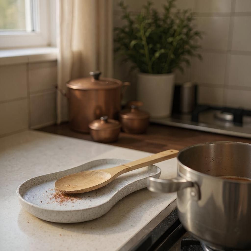 Multi-Purpose Spatula Tray & Spoon Rest Holder