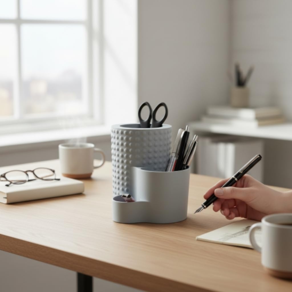 Bubble Pencil Pot & Desk Organizer