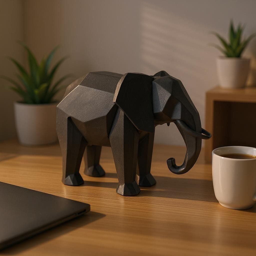 Elephant Sculpture Showpiece