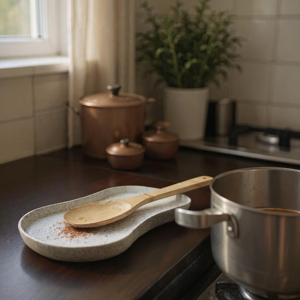 Multi-Purpose Spatula Tray & Spoon Rest Holder
