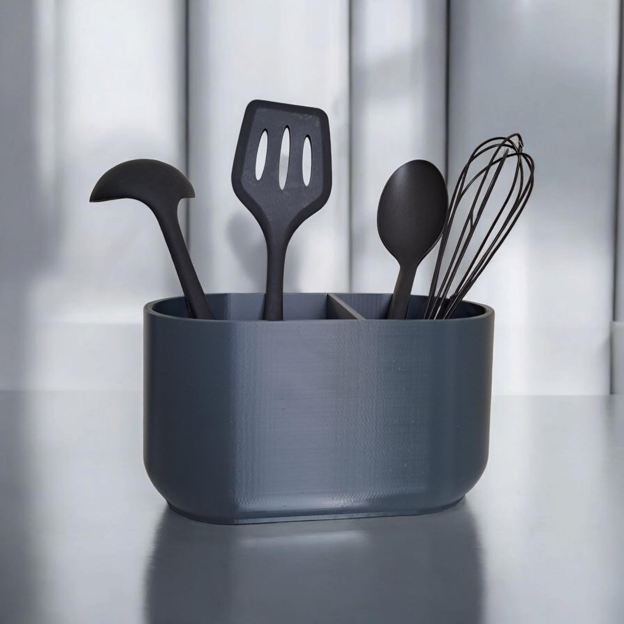 Kitchen Spatula Holder & Spoon Rest Stand