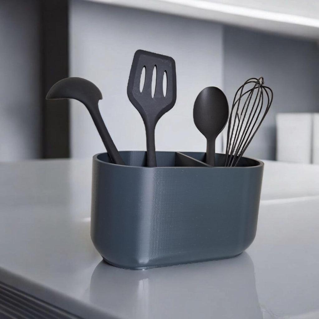 Kitchen Spatula Holder & Spoon Rest Stand