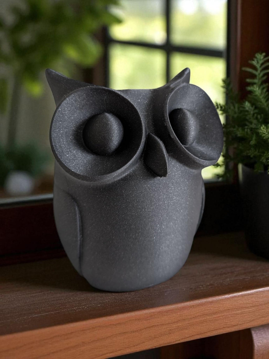 Abstract Owl Sculpture Showpiece