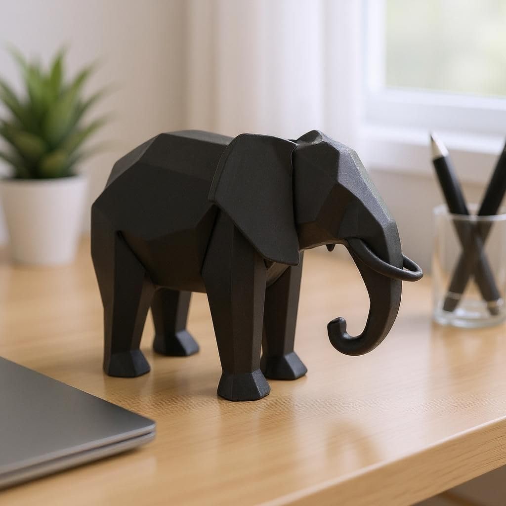 Elephant Sculpture Showpiece