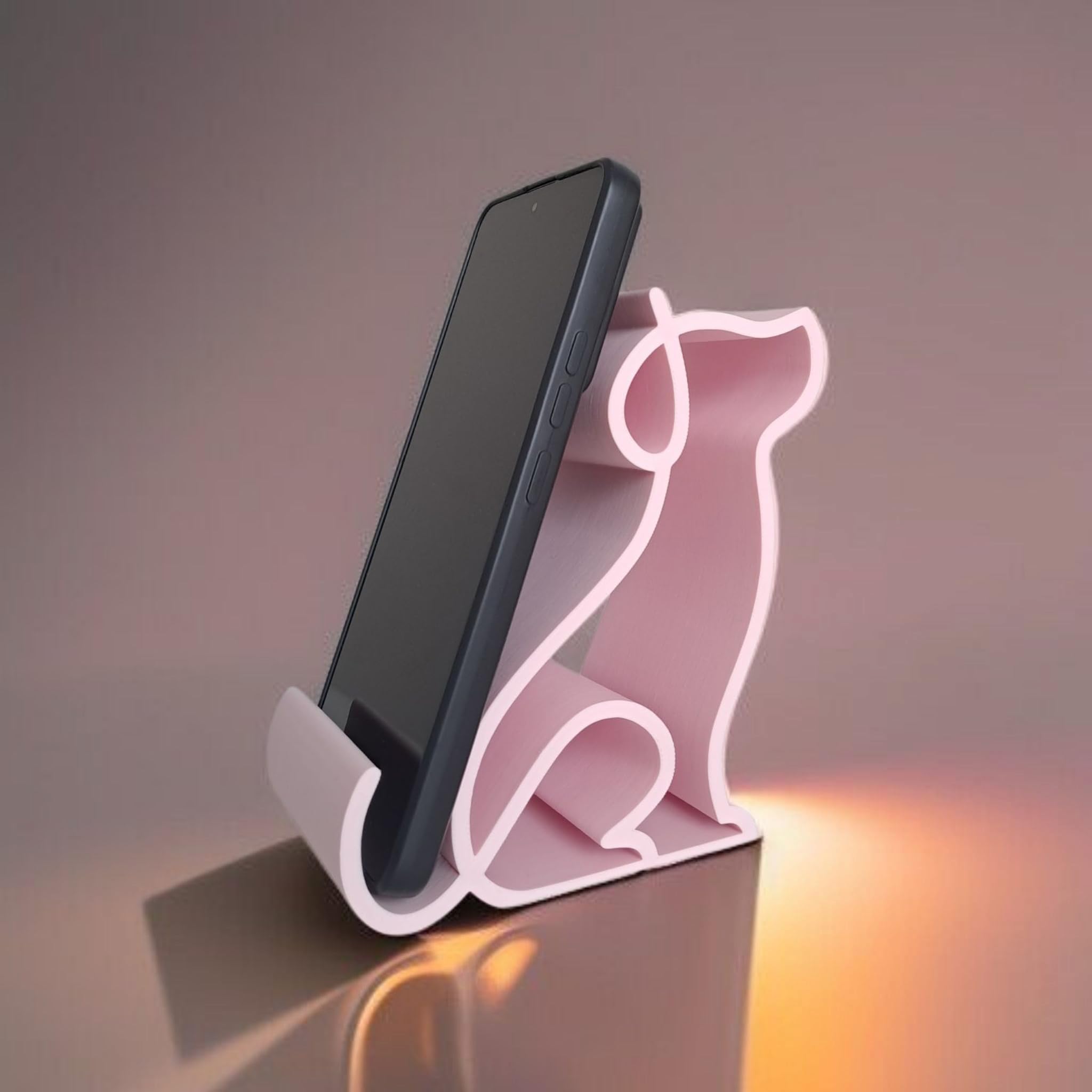 Dog Silhoutte Shaped Phone Stand