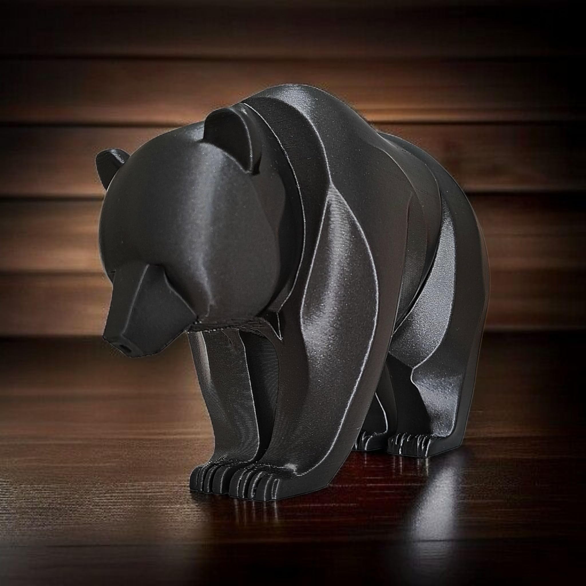 Black Bear Sculpture