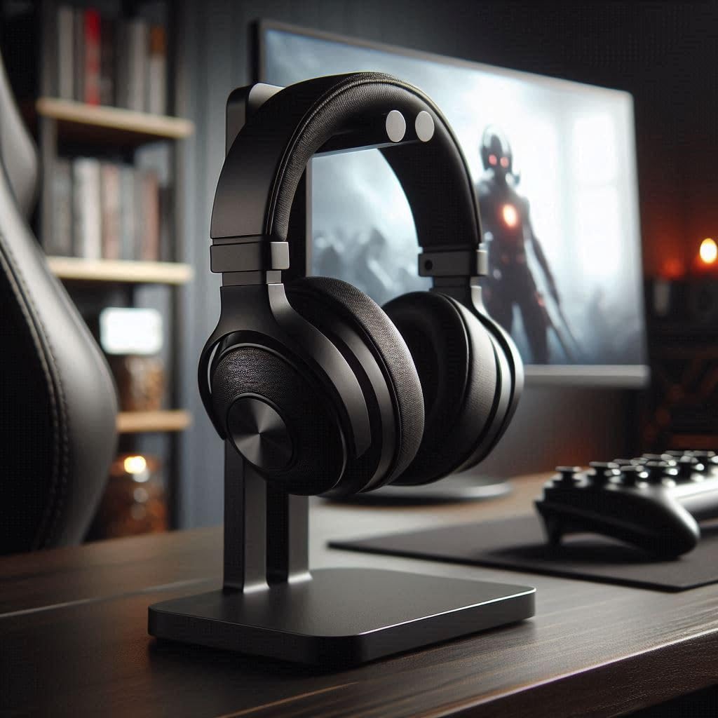 Universal Over-Ear Headphone Stand Holder