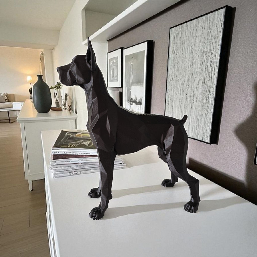 Elegant Great Dane Dog Sculpture