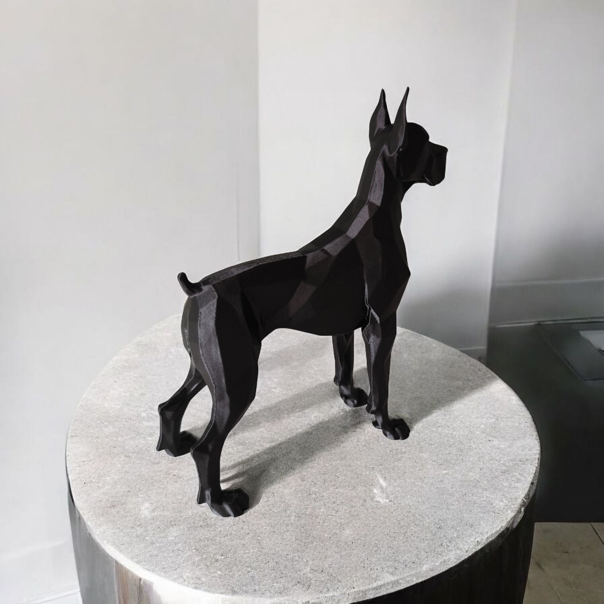 Elegant Great Dane Dog Sculpture