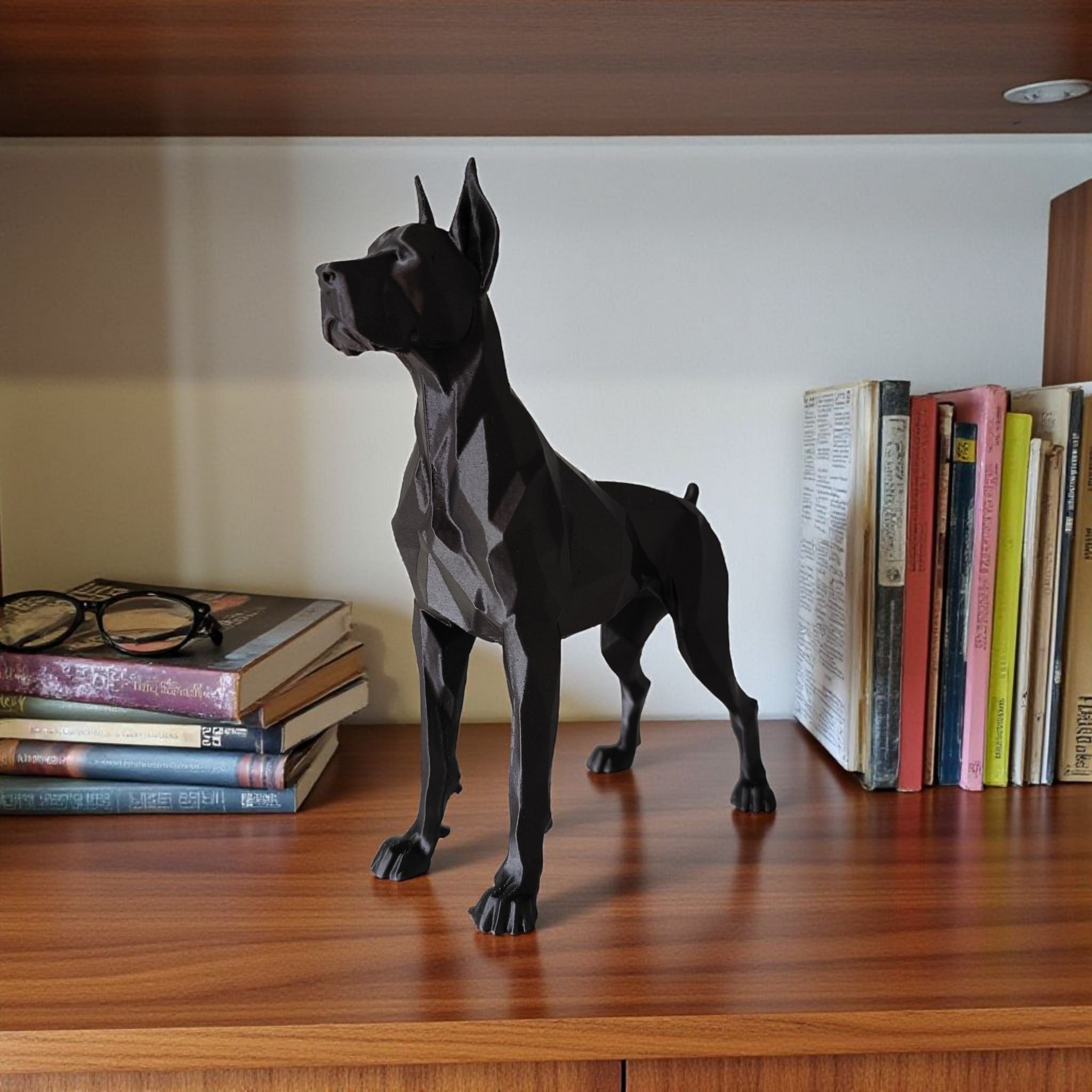 Elegant Great Dane Dog Sculpture