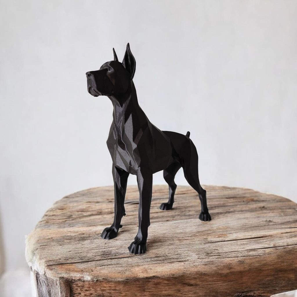 Elegant Great Dane Dog Sculpture