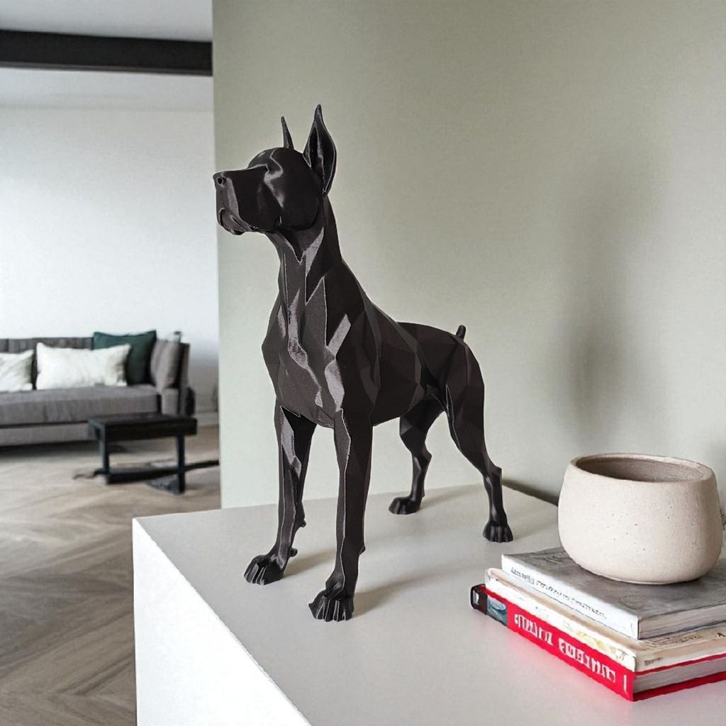 Elegant Great Dane Dog Sculpture