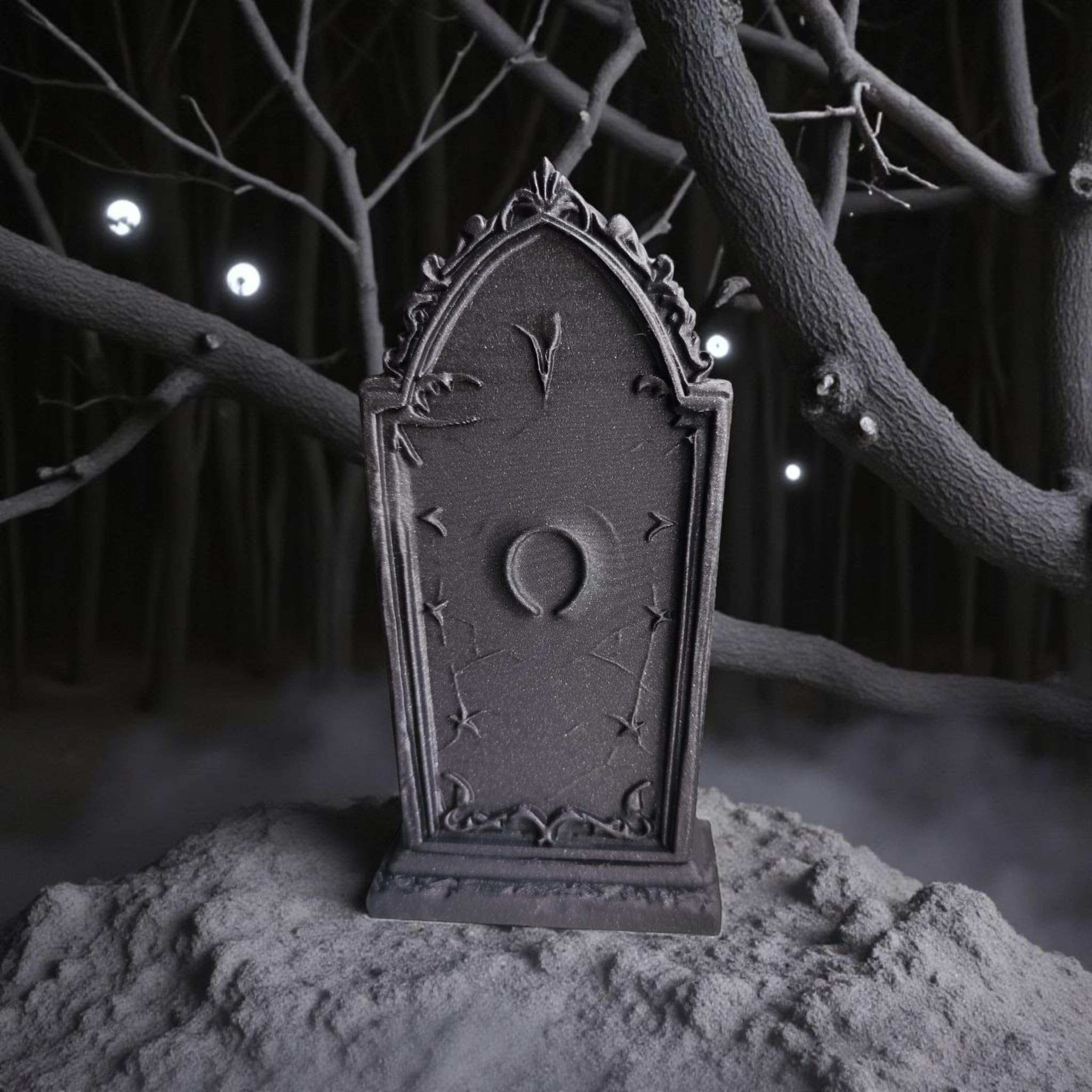 Tombstone Showpiece – Vintage Style Memorial Accent Figurine