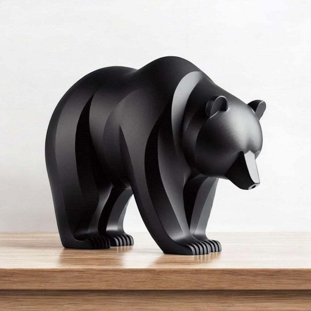 Black Bear Sculpture