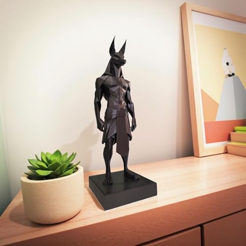 Anubis Statue Sculpture – Egyptian God Inspired Figurine