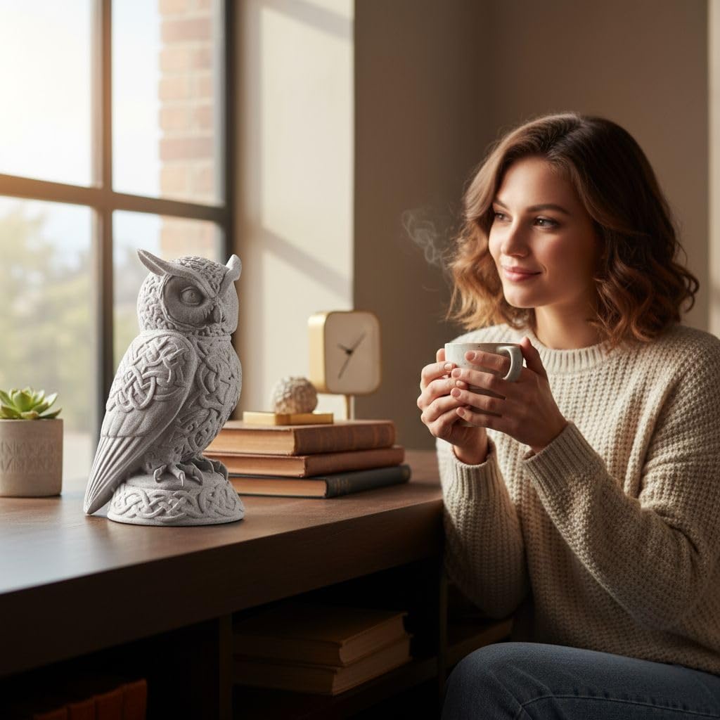 Owl Sculpture Showpiece
