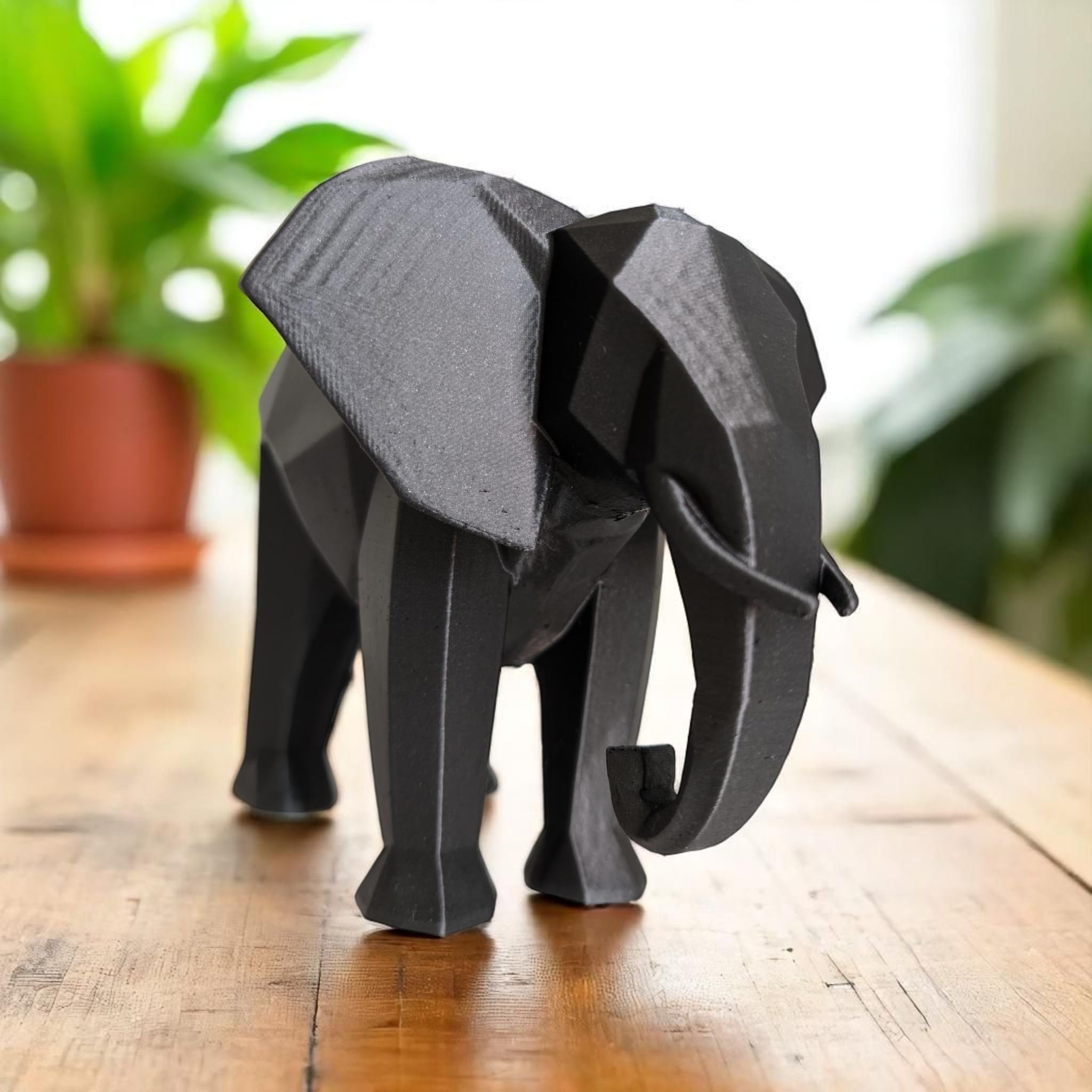 Elephant Sculpture Showpiece