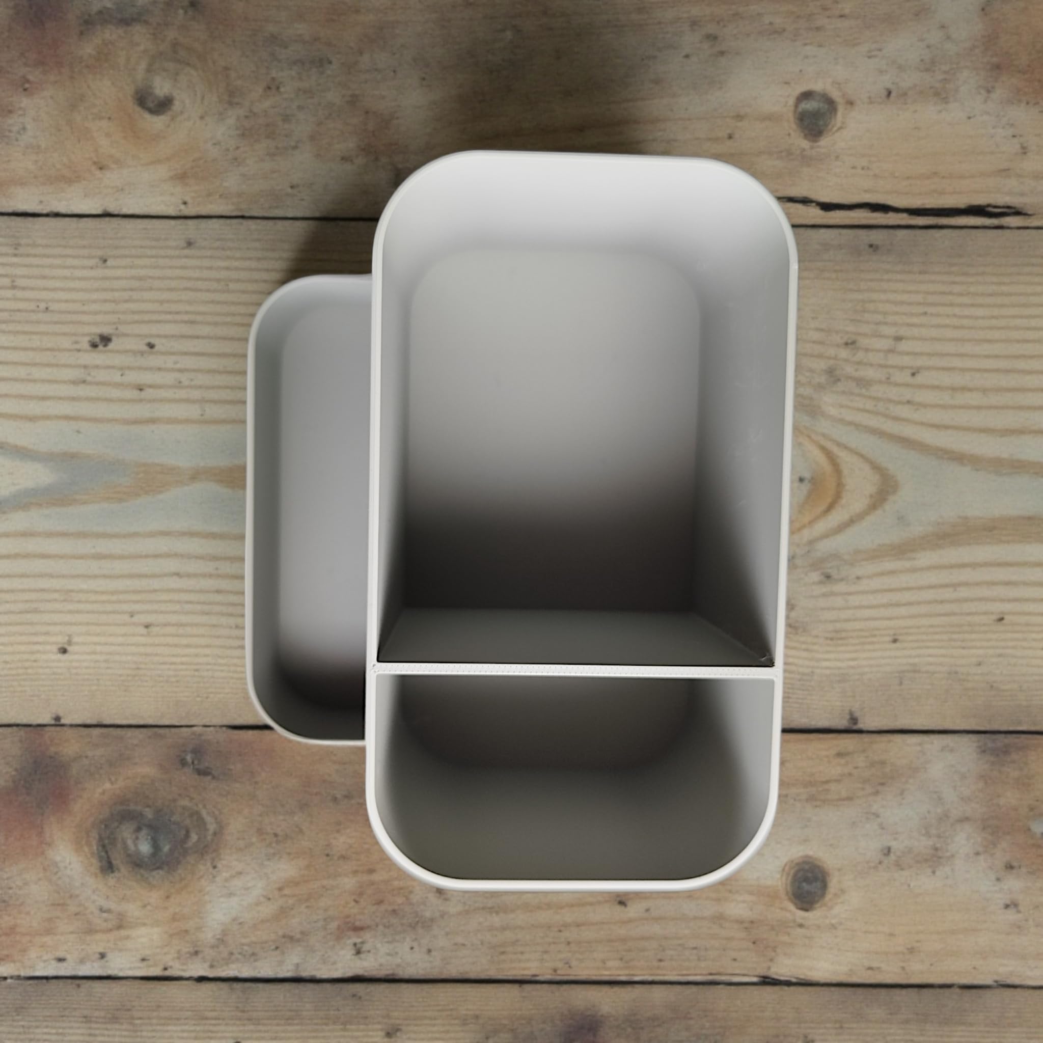 Multi-Compartment Desktop Desk Organiser with Dual Storage Sections