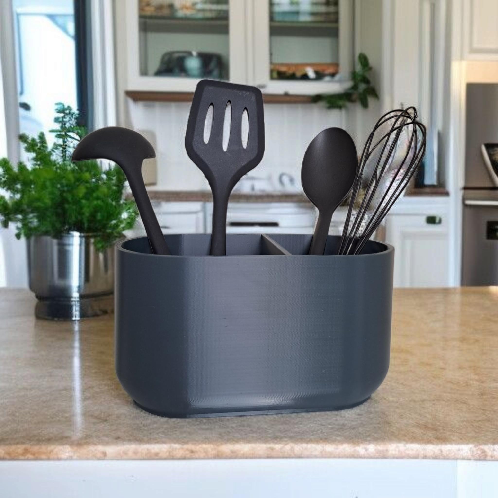 Kitchen Spatula Holder & Spoon Rest Stand