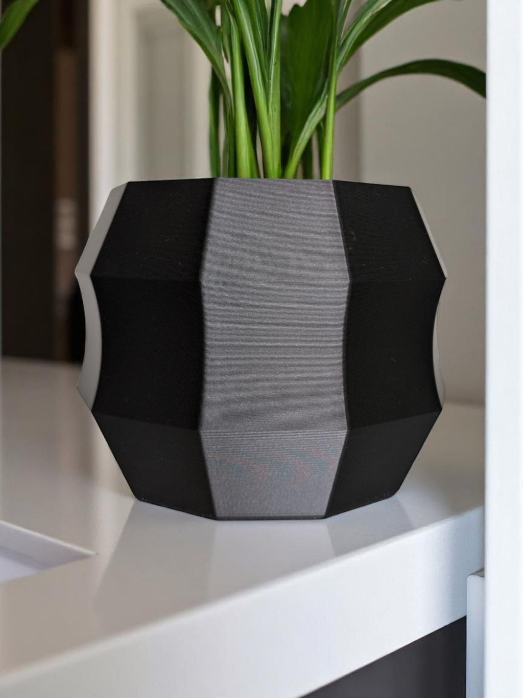 Decagonal Shaped Geometric Flower Pot