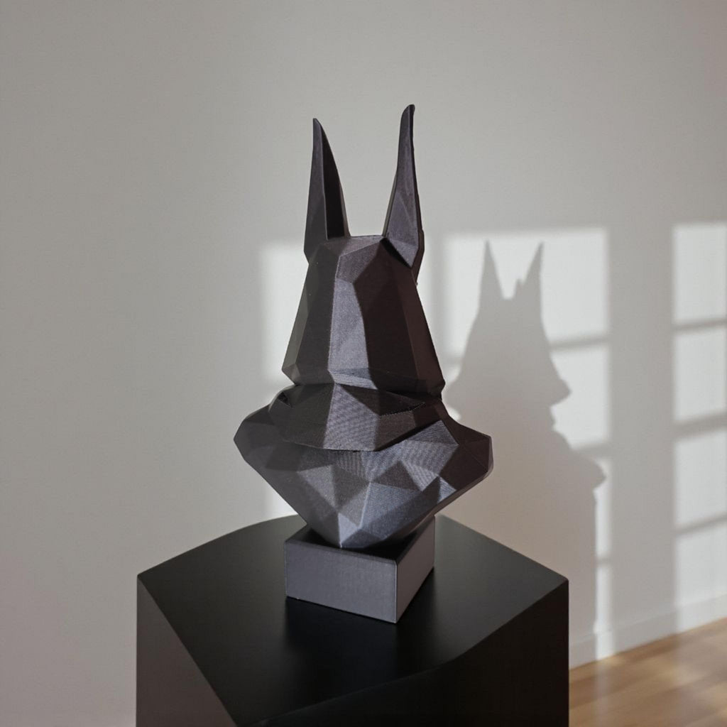 Egyptian Anubis Bust Sculpture