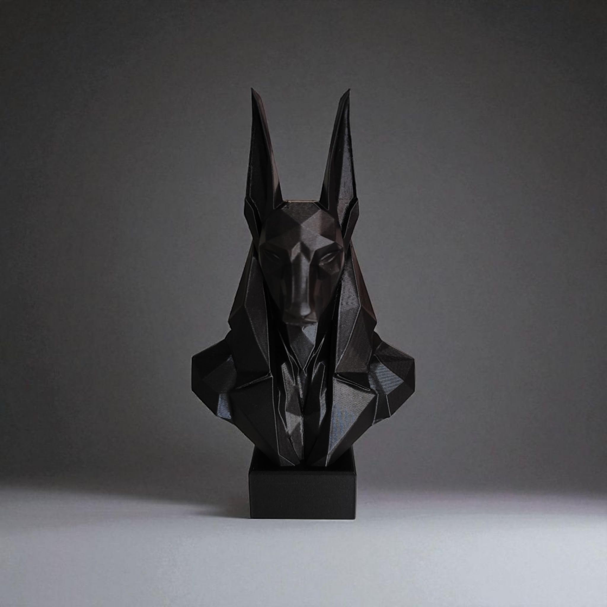 Egyptian Anubis Bust Sculpture